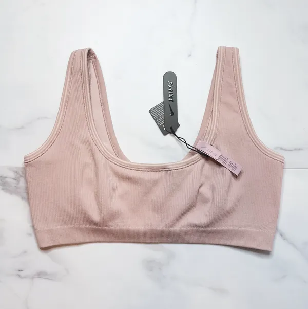 NWT Skims x Nike Ribbed Seamless Micro Scoop Bra - Image 3