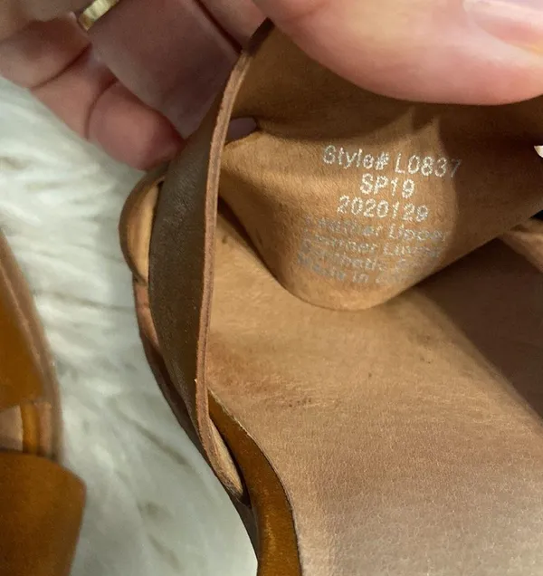 Madewell Sandals Size 7.5 Leather Upper Lining And Sole See All Photos - Image 7