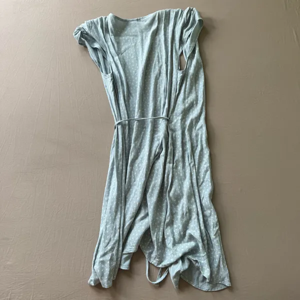 Brandy Melville Floral Robbie Wrap Dress - Image 8