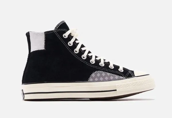 Converse Chuck 70 twisted prep suede high top sneakers - Image 6