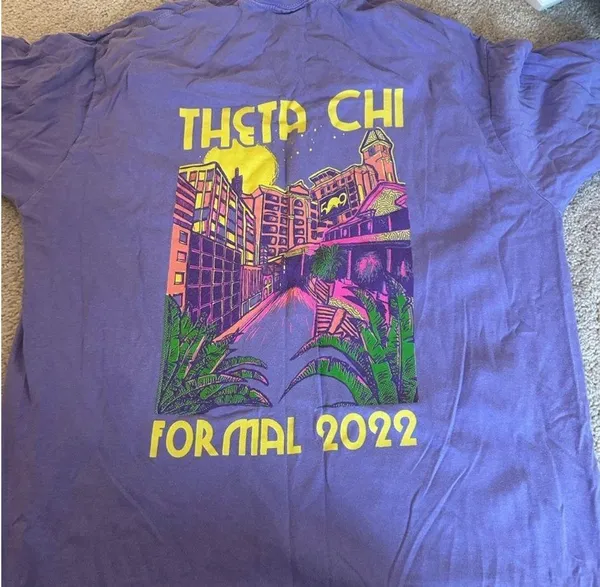 Comfort Colors T-Shirt Fraternity - Image 2