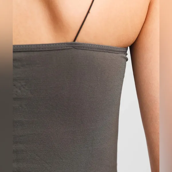 NWOT Free People Intimately Sweetheart Seamless Brami Top In Gray - Image 5