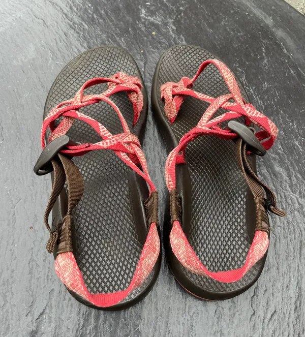 Chacos Woman’s red z cloud 2 sandals - Image 3