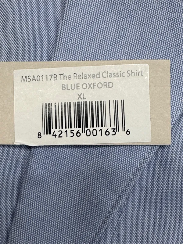 Martha Stewart women’s the relaxed classic fit Light Blue Button-Down Shirt NWT - Image 7