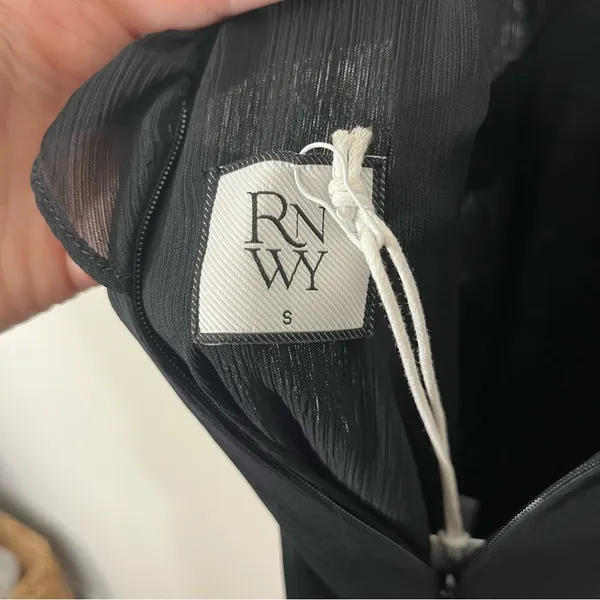 NWT Runaway The Label Suzannah Maxi Dress Black Small - Image 4