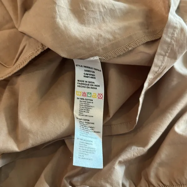 NWT RD Style Mel Poplin Mock Neck Halter Dress Sz M - Image 12