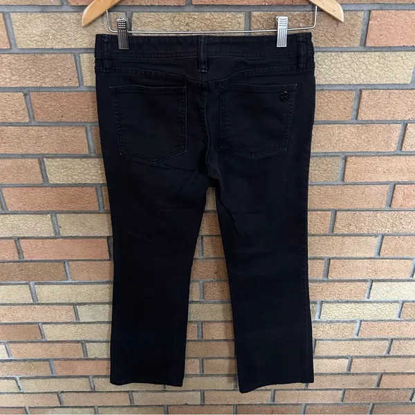 Tory Burch Classic Tory Boot Jean Black Size 27 - Image 5