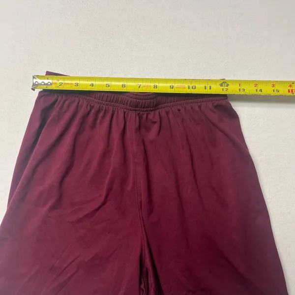Under Armour Maroon Athletic Shorts Drawstring Men’s Large - Image 3