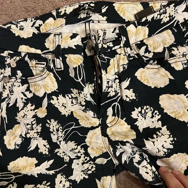 7 for all‎ mankind floral jeans 24 - Image 5