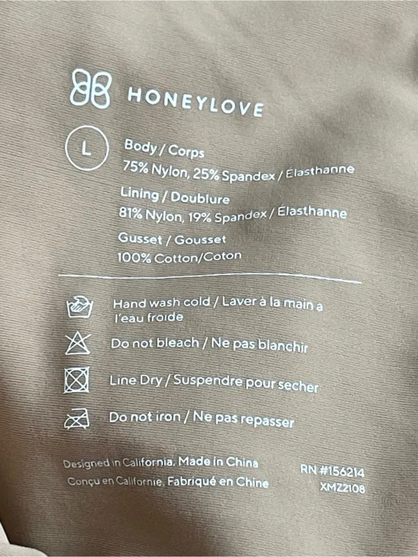 Honeylove Super Power Short Size L Shapewear Tummy Control Waist Trimmer - Image 11
