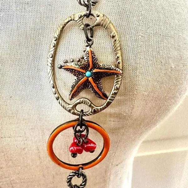 Chico’s long ocean charm necklace - Image 5