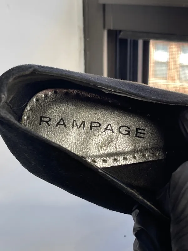 Rampage Black Suede High Heel Booties - Image 8