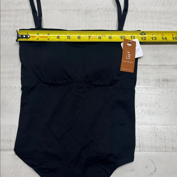 Lover-Beauty Shapewear Tummy Control Strapless Bodysuit Seamless Thong - Image 4