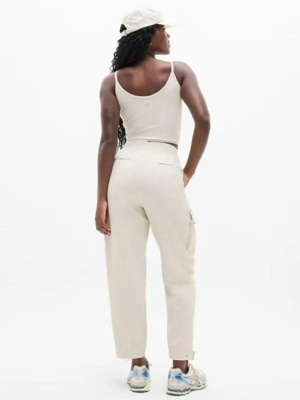 New Athleta 6 Endless Cargo Pant Bone White Size 6 Regular - Image 5