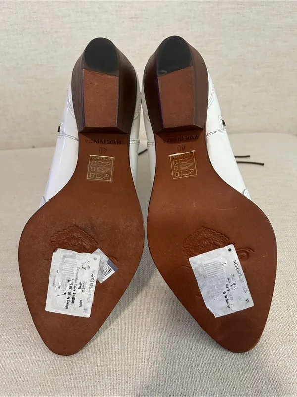 FREE PEOPLE New Frontier Western Boot, White, a size EU40/9.5-10, NWT FLAW - Image 9