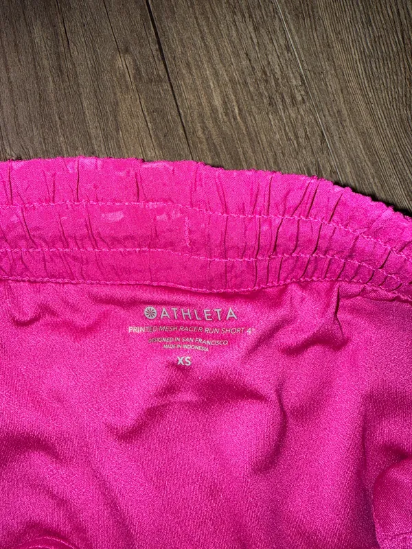 Athleta Mesh Racer Run Shorts 4" Shorts - Image 3