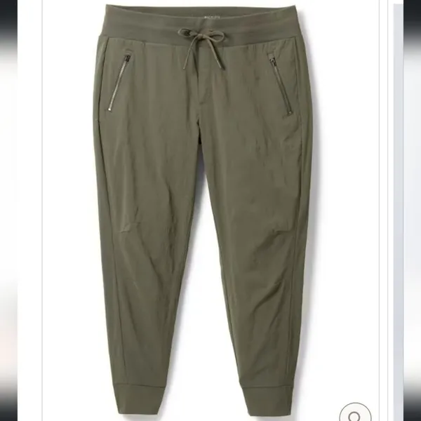 Athleta -112 Trekkie North Jogger Pants Mountain Olive Green size‎ 18 - Image 4