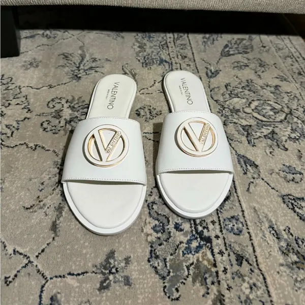 Valentino by Mario Valentino Bugola Leather Sandal - Image 3