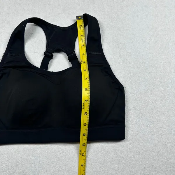 Gymshark Black High Support Racerback Sports Bra Adjustable Straps Women’s Small - Image 7