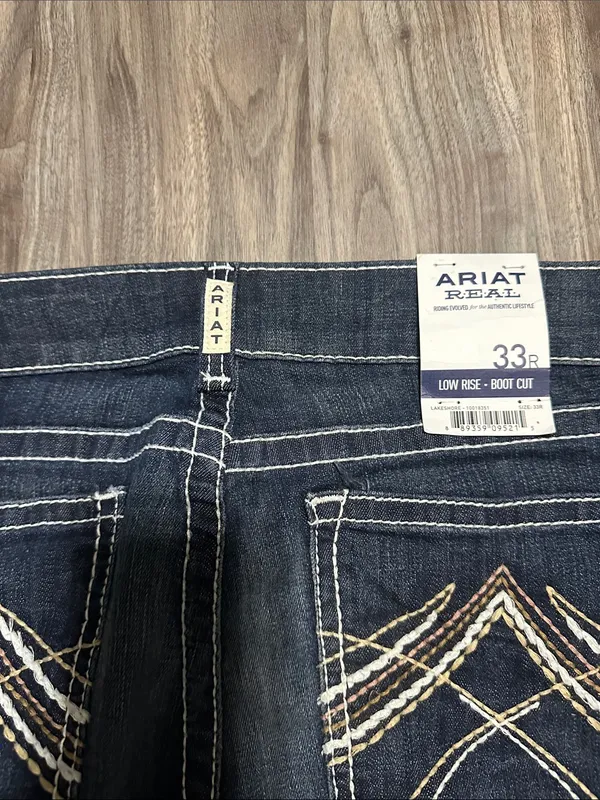 Ariat Women's Dark Blue Bootcut Jeans - Image 12