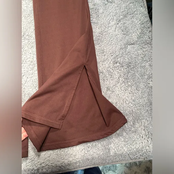 Wilo the label Brown Flared Women's Pants medium - Image 4