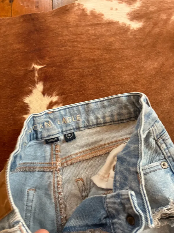 American Eagle curvy mom Jean size 00 regular Strigid real good No flaws! - Image 5