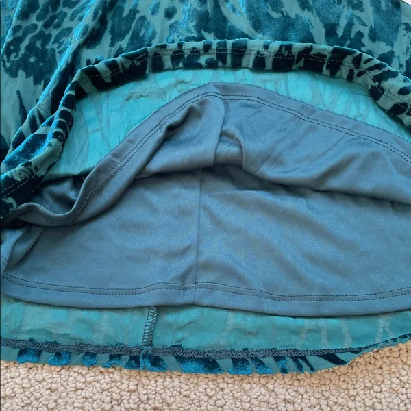 Simply Vera Vera Wang Teal Long Sleeve Top - Image 5