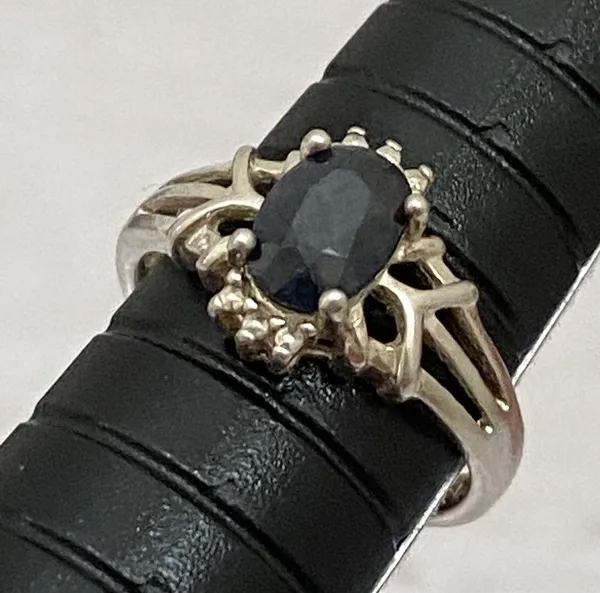 Black Onyx Sterling Silver Ring 5 - Image 10