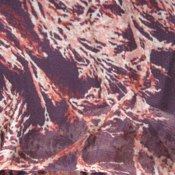 NWT by Anthropologie The Somerset Maxi in Crimson Print Chiffon Edition Dress XS - Image 8