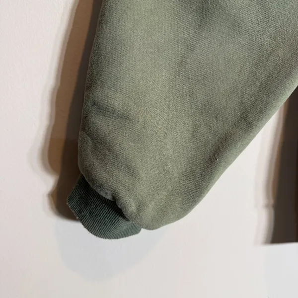 Edikted Nova Oversized Hoodie Full Zip Sweatshirt Womens XS/S Olive Green Lounge - Image 11
