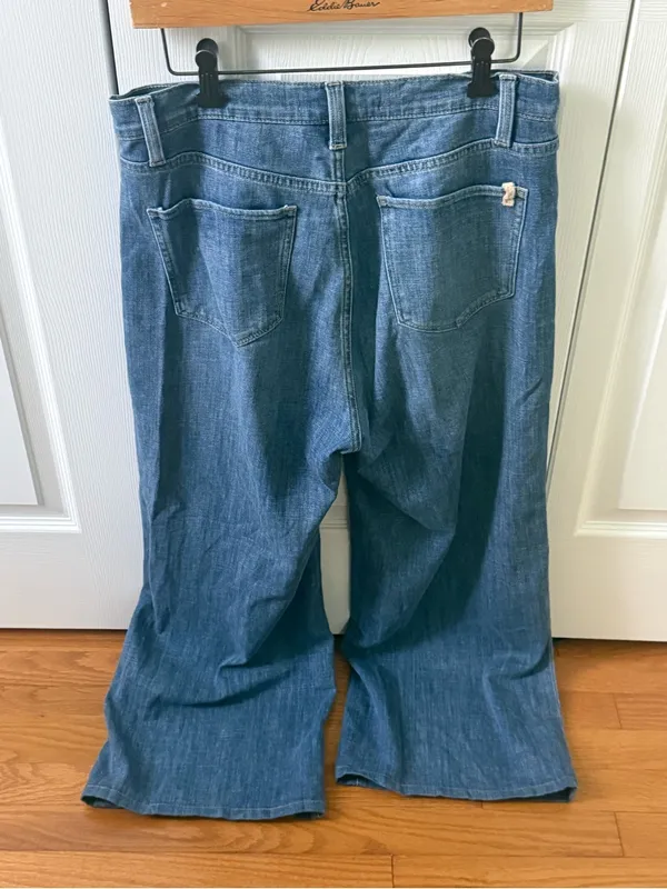 Joe’s Jeans The Mia High Rise Weightless Wide Leg Ankle Jeans in Smoke Show - Image 3