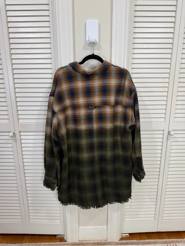 Free people Anneli Plaid Shirt Jacket - Image 8