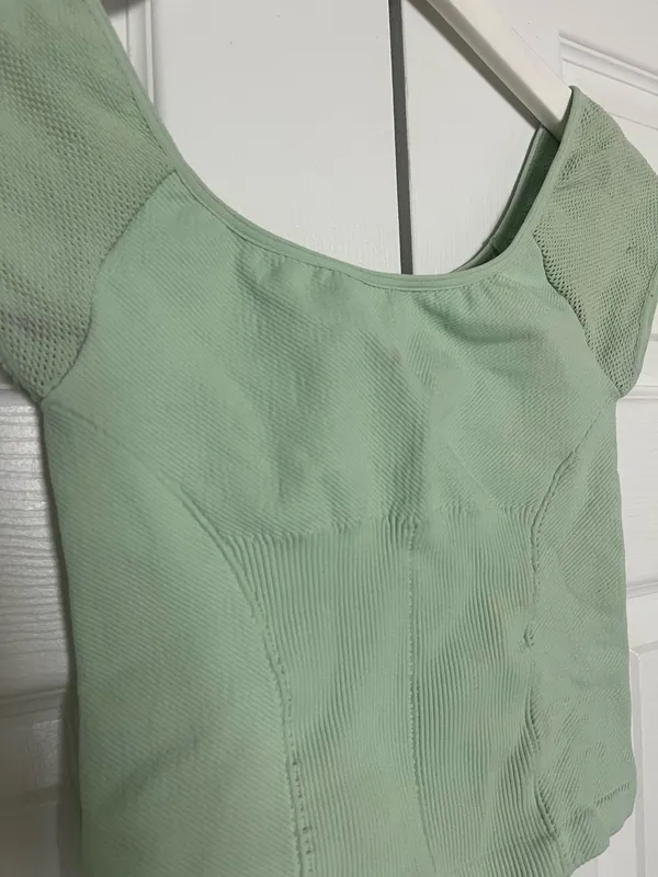Free People Movement Ribbed Top Crop M/L - Image 3
