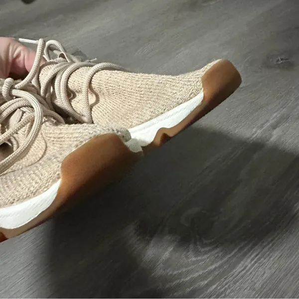 Sorel Kinetic‎ Lace Up Sneaker Tennis Shoes in Natural Tan/Blush Size 9 - Image 5