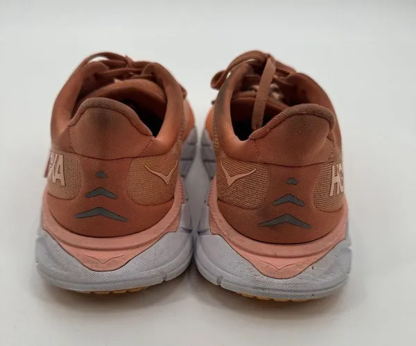 Hoka One One Arahi 6 Running Sneakers Womens Size 6B Pink/Orange 1123195-SBSCR‎ - Image 3
