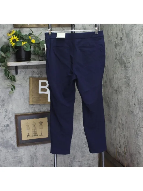 A New Day Womens High-Rise Skinny Ankle Pull-on Pants 93011555 Navy Blue 12 - Image 2