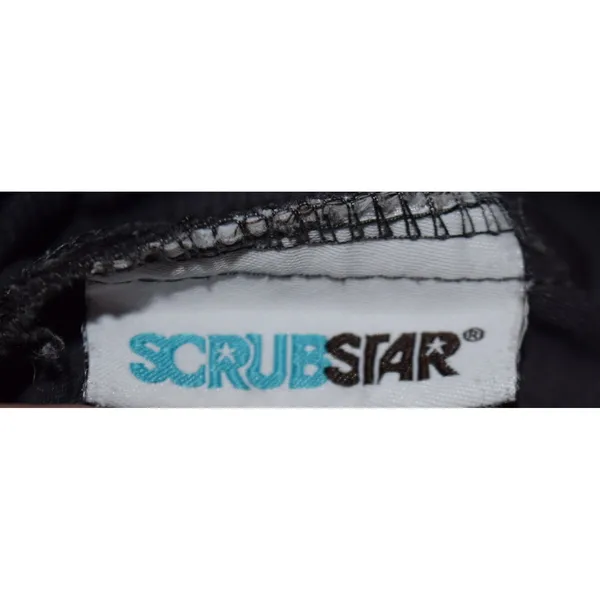 Scrubstar Cargo Scrub Pants Women XL Dark Gray Good Drawstring Medical Uniform - Image 6