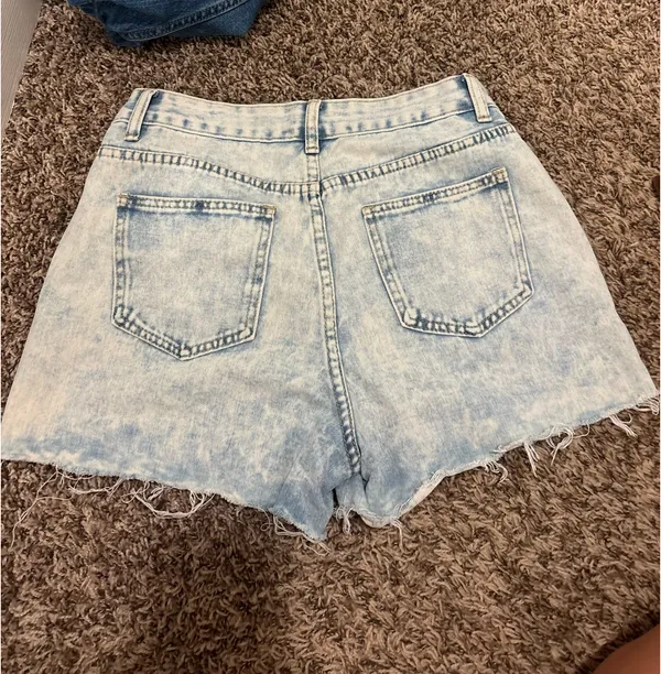 Jean Shorts Blue Size M - Image 2
