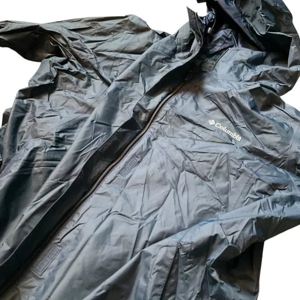 Columbia Mens Omni-Tech Waterproof Jacket Size XL Black - Image 10