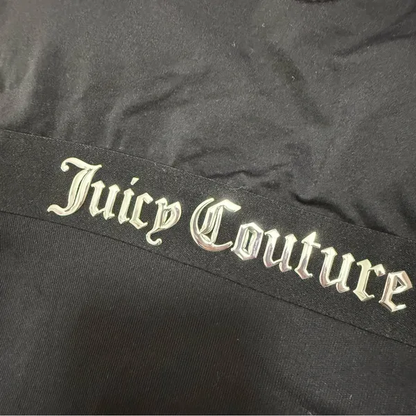 Juicy Couture Classic Black shapewear women’s bodysuit small fits tight 4 to 6 - Image 3