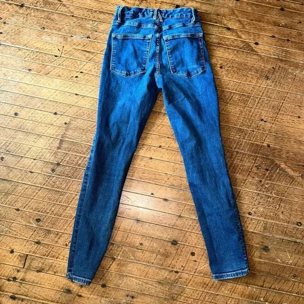 Good American Good Legs Crop 0/25 normcore wedgie jeans - Image 6