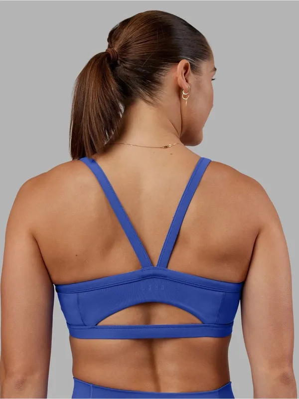 LSKD Abs Ignite Sports Bra Blue Size XS - Image 2