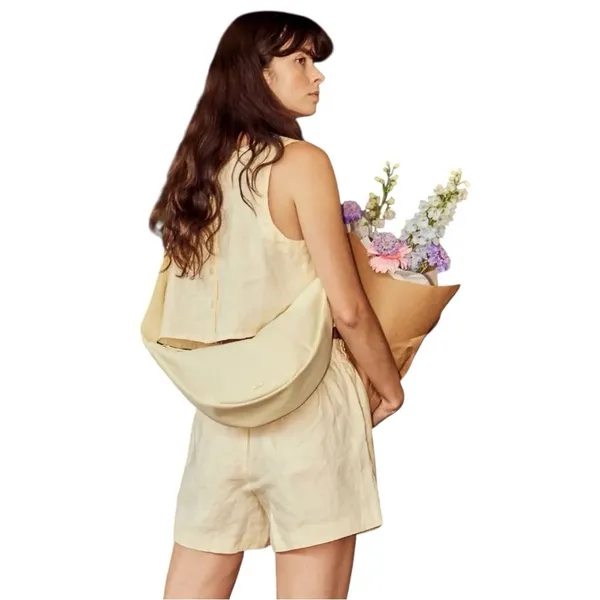 July Natural Everyday Crescent Crossbody Bag - Image 5