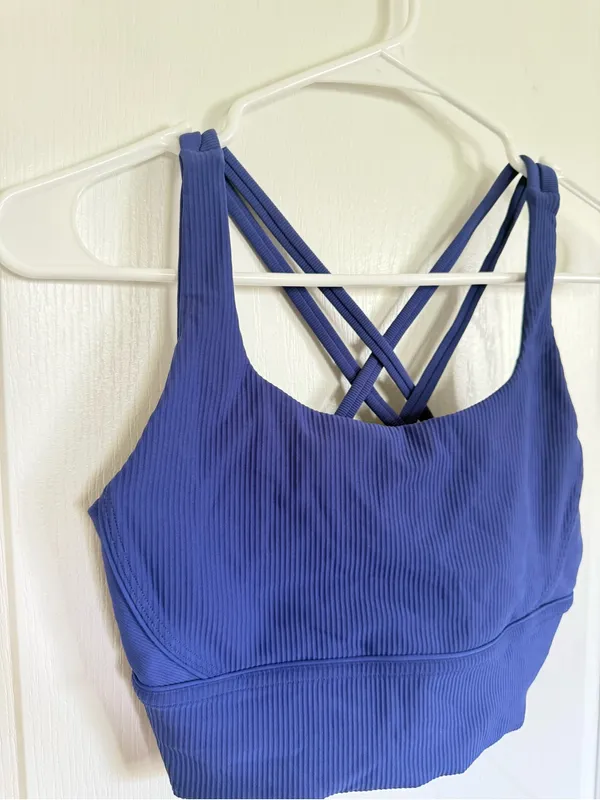 Lululemon Energy Bra Long Line Ribbed *Medium Support, B–D Cup - Image 4