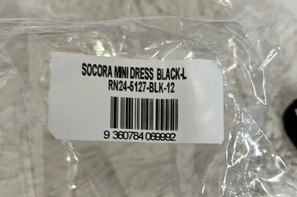 Runaway The Label Socora Mini Dress Black - Image 10