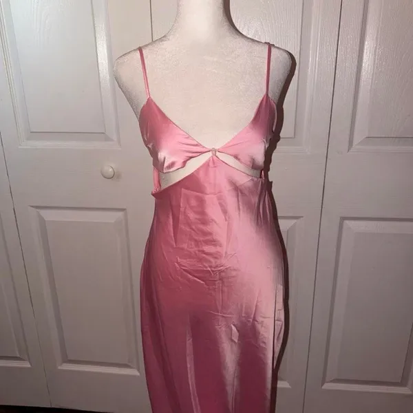 NWT Pepermayo Pretty In Pink Maxi Dress - Rose Quartz Size 6 - Image 2