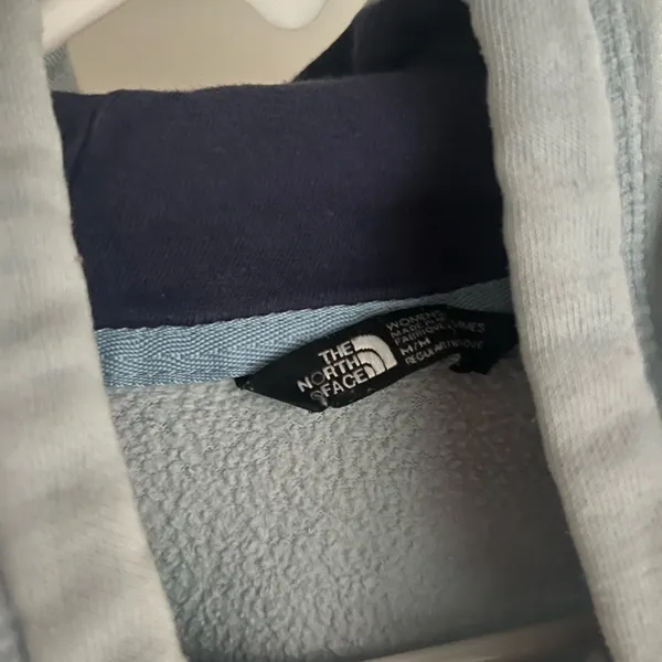 The North Face Sky Blue Hoodie - Image 2