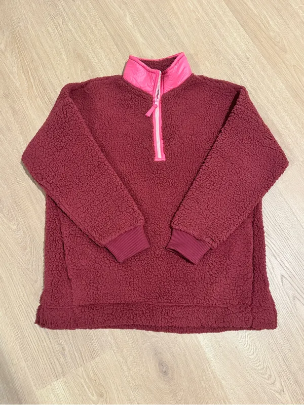 NWOT Aerie Fleece Quarter Zip - Image 2
