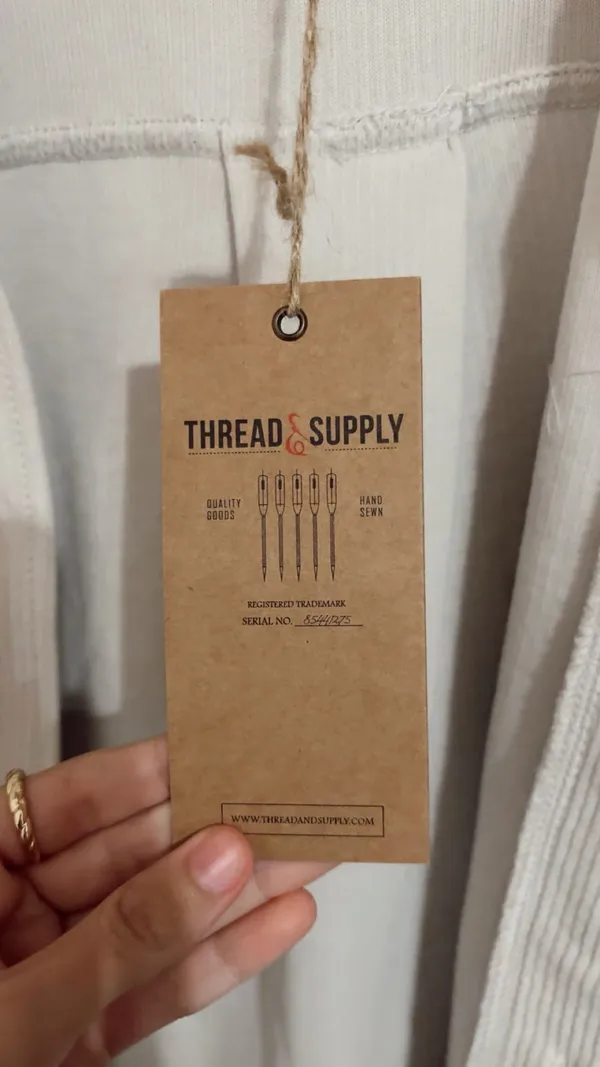 Thread and Supply Cream shacket - Image 3