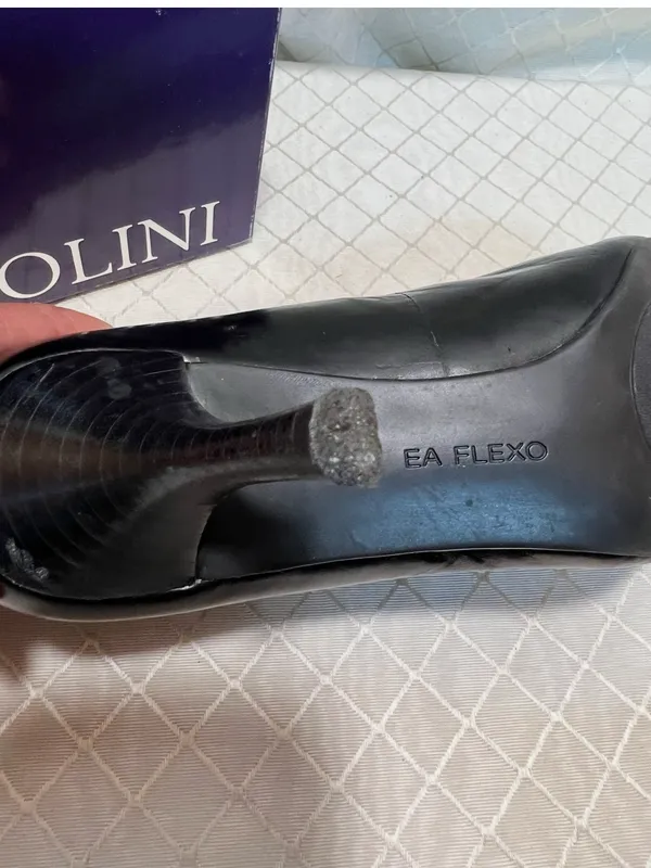 Enzo Angiolini “Eazinnon” black leather Pointed Toe Pumps size 7.5 - Image 9